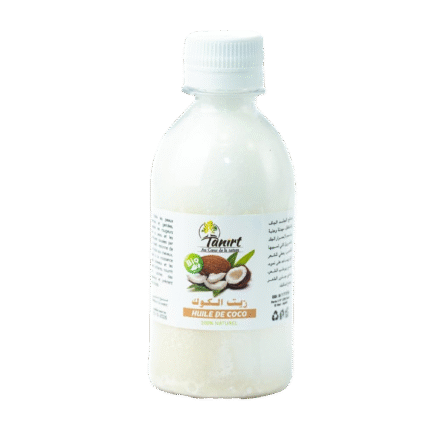 Huile de Coco 100 % Naturelle – Soin Cheveux & Corps | زيت الكوك الطبيعي