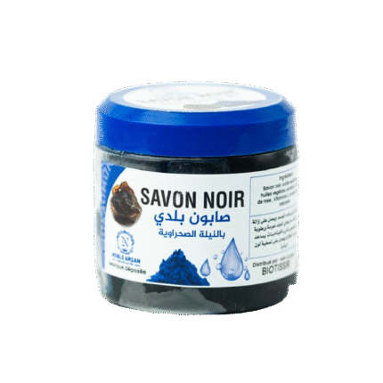 Savon Noir Beldi à la Nila Sahraouia – Éclat & Éclat du Teint – Noble Argan - 250g
