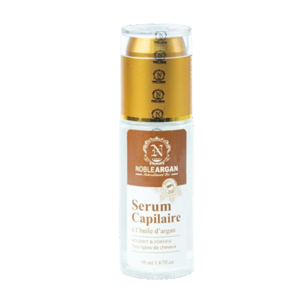 Sérum Capillaire à l’Huile d’Argan – Nourrit & Fortifie – Tous Types de Cheveux – 50 ml